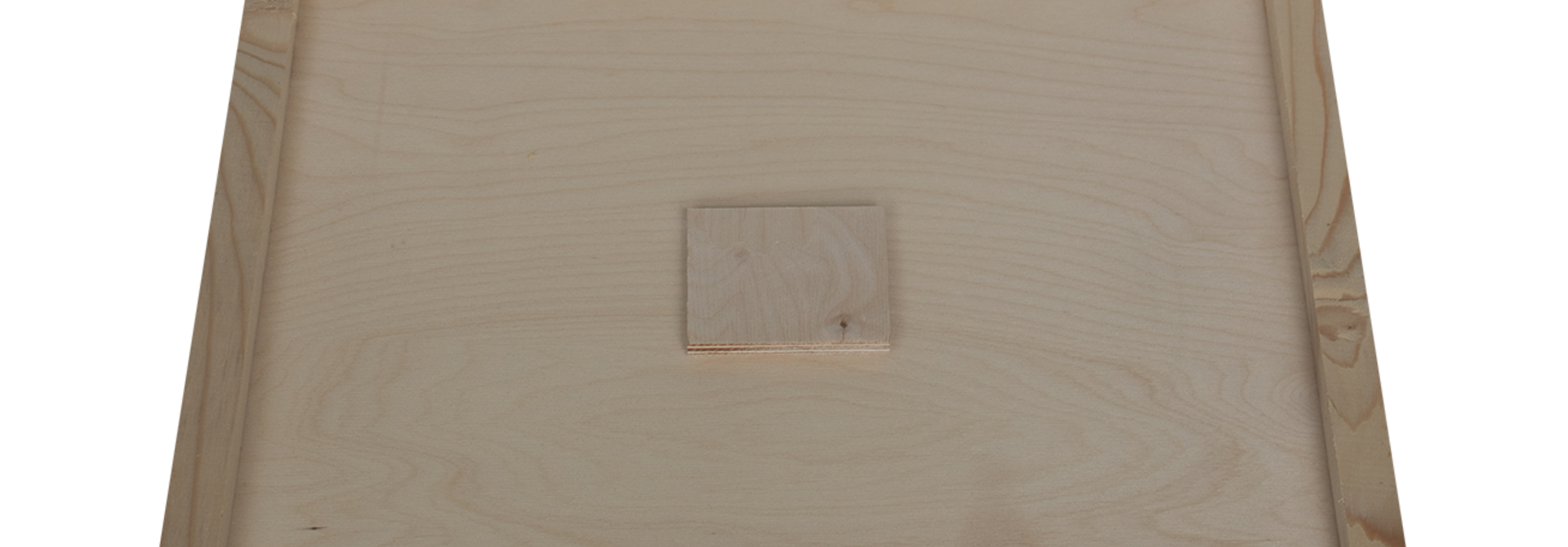 Wooden inner cover with feeding hole Simplex
