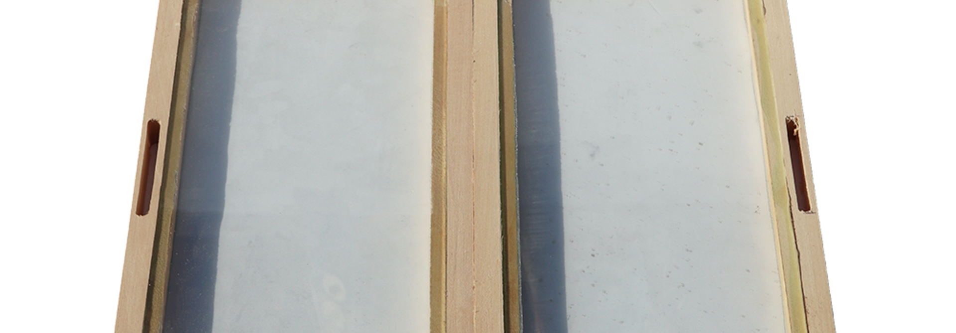 Double glass inner cover Dadant Blatt 10