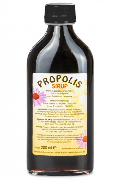 Propolis siroop 20 % - 200 ml