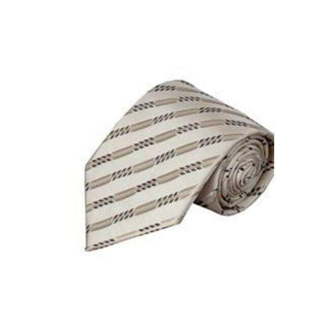 Massimo-Valeri Beige tie V13