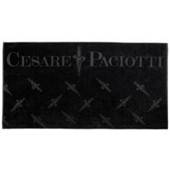Cesare Paciotti Beach towel Cesare Paciotti black