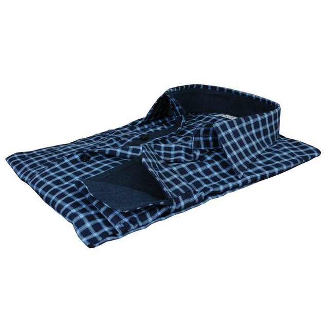 Tessitura Monti Monti blue shirt Country