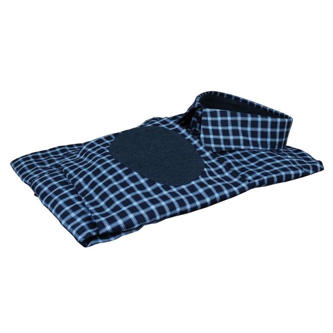 Tessitura Monti Monti blaues Hemd Country