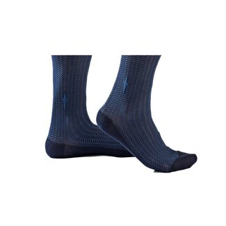 Cesare Paciotti Blue·socks·cable·Spinato