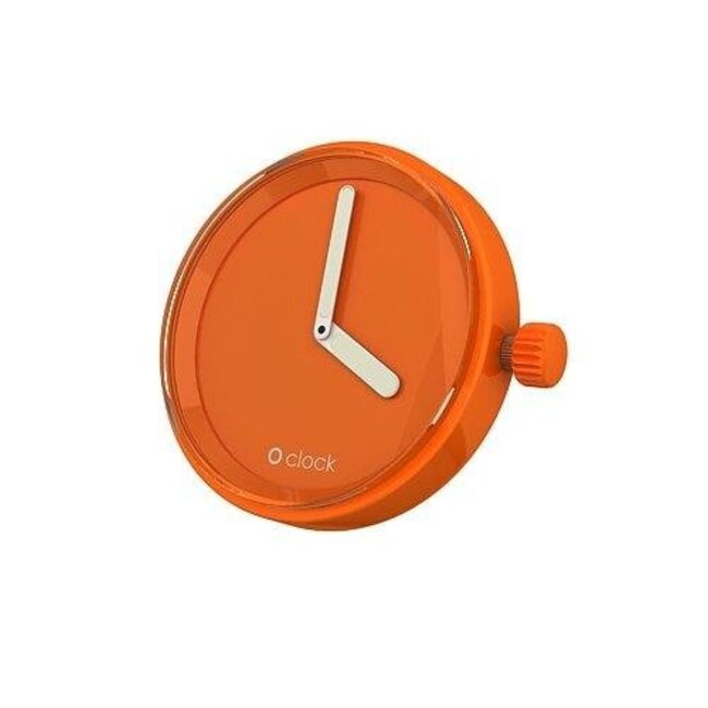 O clock O clock Uhr orange