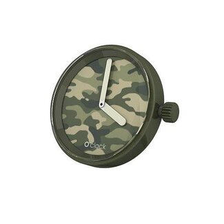 O clock O clock klokje Camouflage Green