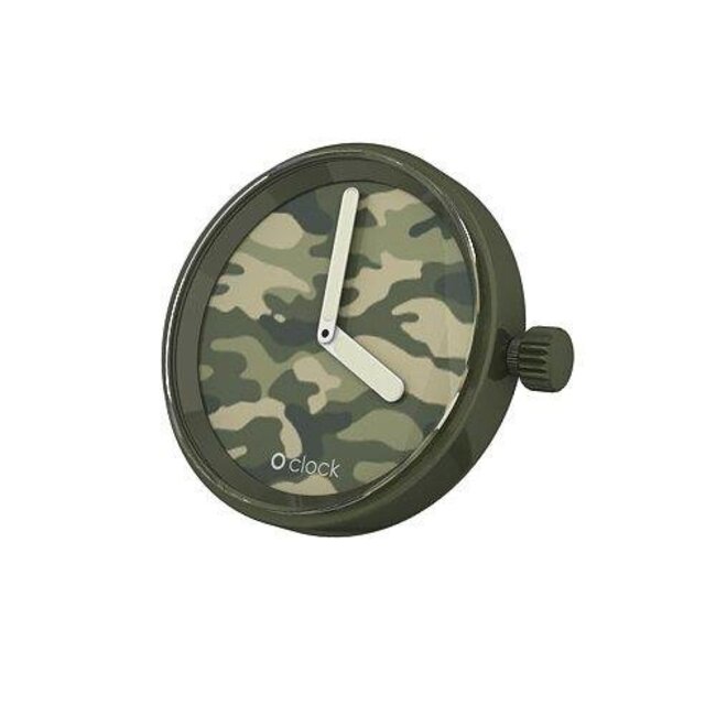 O clock O clock klokje Camouflage Green