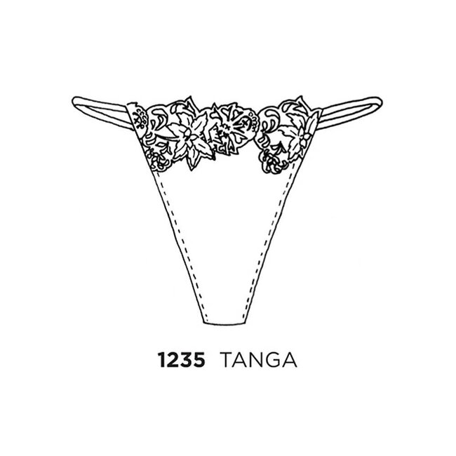 AMBRA Tanga·AMBRA·Platinum·black·ivory