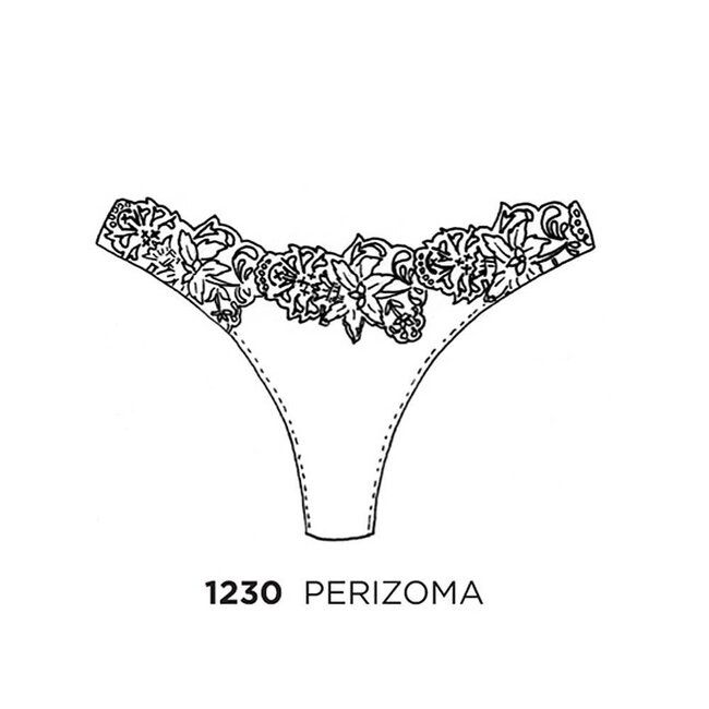 AMBRA  String-Platinum black