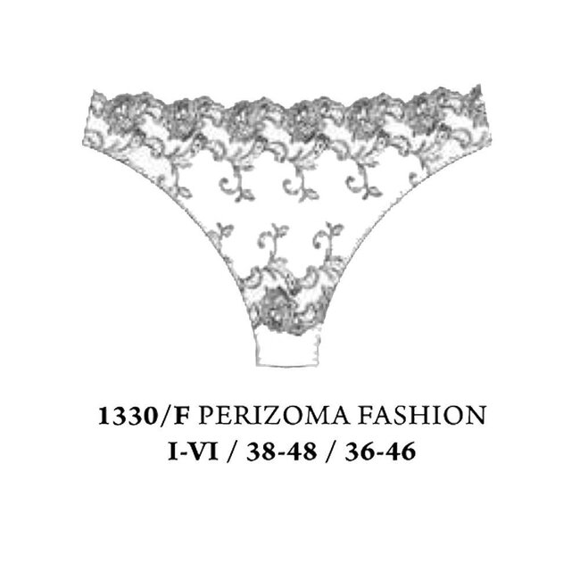 AMBRA String Platinum·Classic zwart/ivoor