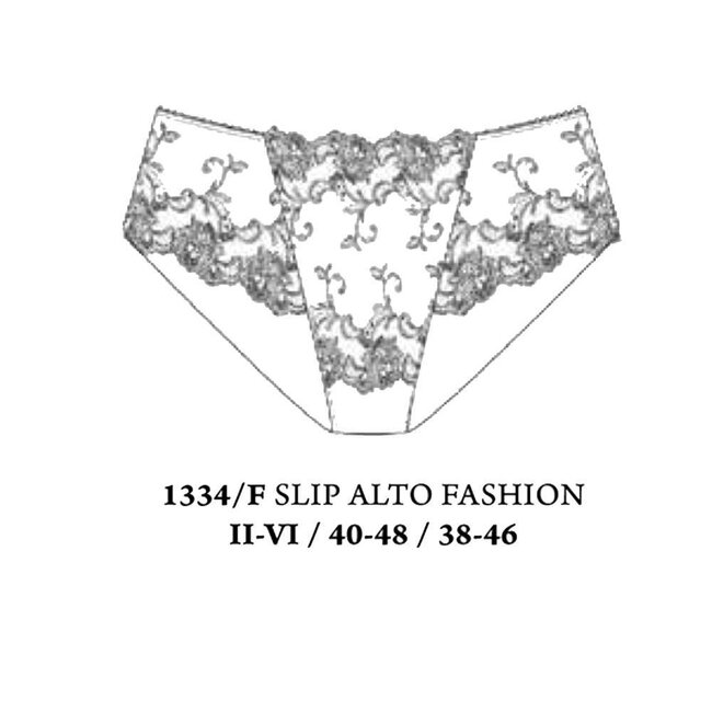 AMBRA High · slip · Platinum · Fashion · Black / Ivory