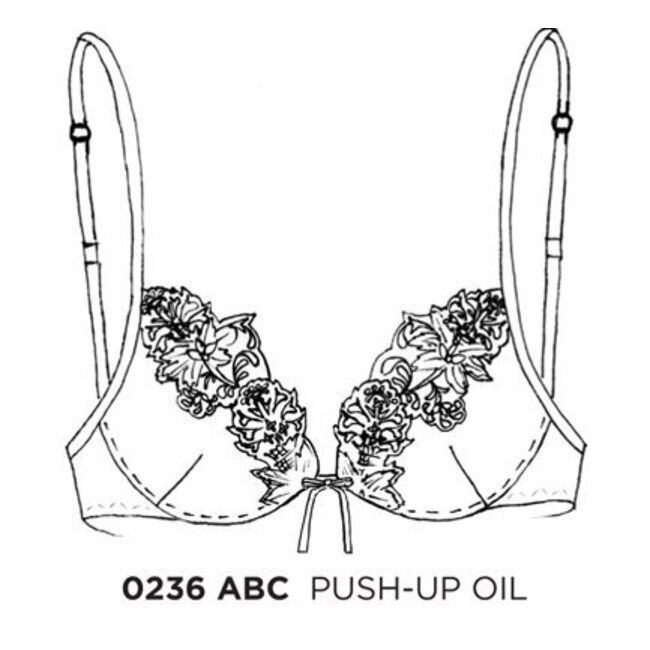 AMBRA Öl Push-BH Platinum Black / Elfenbein