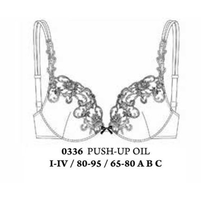 AMBRA Oil push BH Platinum 0336 zwart/ivoor