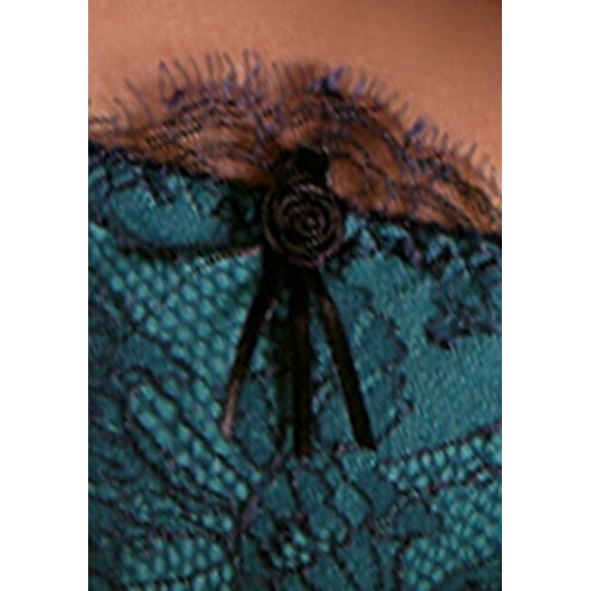 AMBRA AMBRA SET-voorgevormde bh+tanga-Secret Feelings-blauw/turqoise