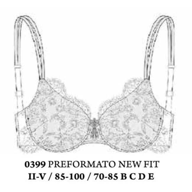 AMBRA AMBRA SET-voorgevormde bh+tanga-Secret Feelings-blauw/turqoise