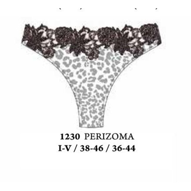 AMBRA SET-bh+string Platinum-Africa-blauw