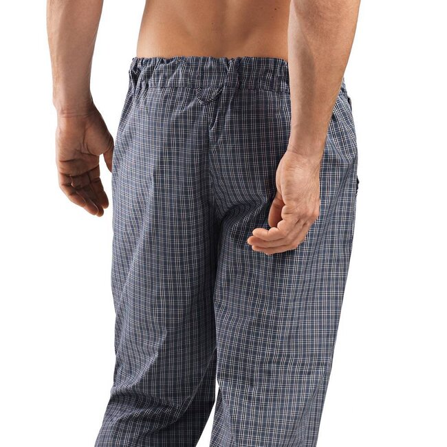 Hanro Heren·lange·broek·grijs·geruit Hanro·Night·&·Day·75436