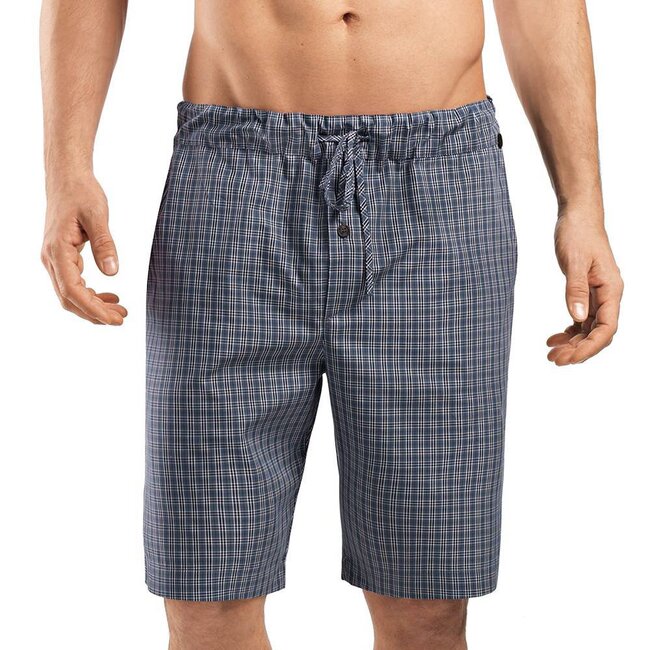 Hanro Heren·korte·broek·grijs·geruit·Hanro·Night & Day·75433