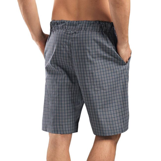 Hanro Heren·korte·broek·grijs·geruit·Hanro·Night & Day·75433