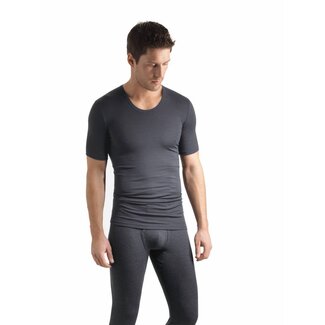 Hanro Men's·shirt·s/slv·Hanro·Woolen·Silk·73401