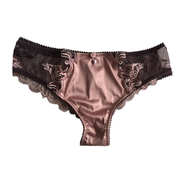 AMBRA SET oilpush bra + brasil-Silk Flowers · pink · 0926 / 1929L