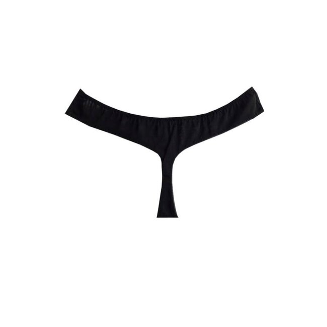 AMBRA String · Ambra · Laser · Flowers · black · gold