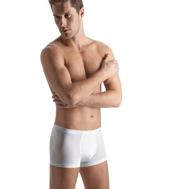 Hanro Heren·boxer·korte·Hanro·Cotton Sensation·zwart·73065