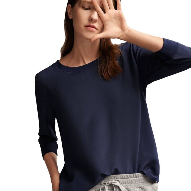 Hanro  Damen·shirt·Hanro·Kleding·blau·78368