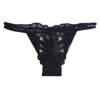 AMBRA Tanga·Black·Velvet·1105