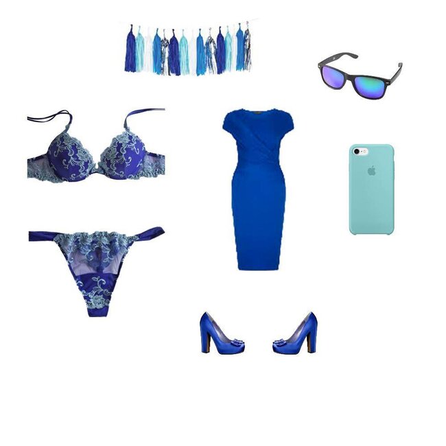 AMBRA String · Platinum Fashion · blue