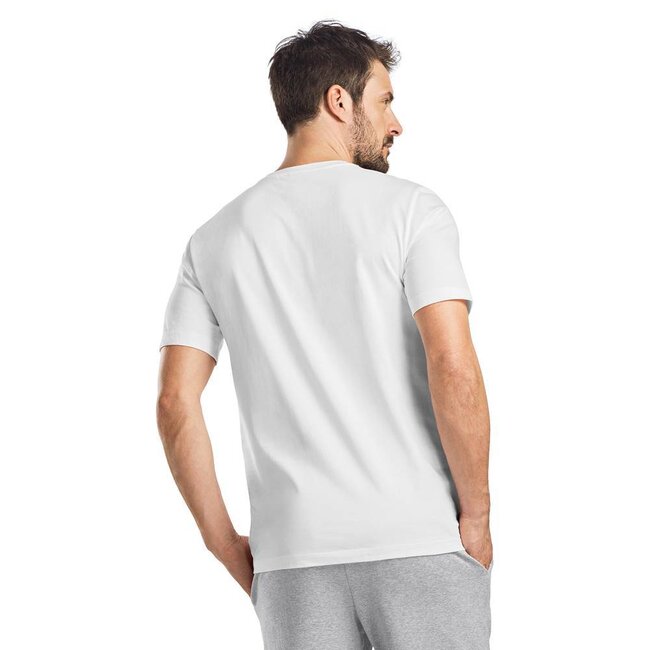 Hanro Heren·t shirt·round·nek·short·sleeve·white
