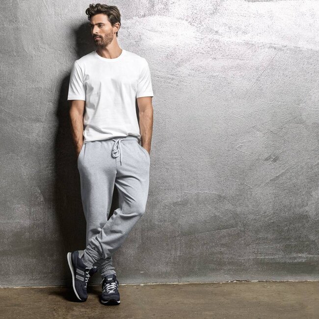 Hanro Herren·lange·lounge·Hose·grau meliert