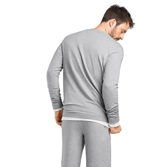 Hanro Herren·sweatshirt·Rundhals·Langarm