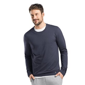 Hanro Men's·sweatshirt·r/n·l/slv·75072