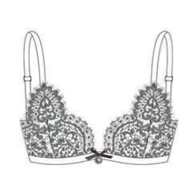 AMBRA SET: lace bra + tanga Ventagli -G0541 / G1545