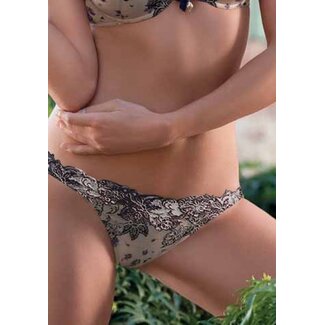 AMBRA Slip-Stampa Blu -1232