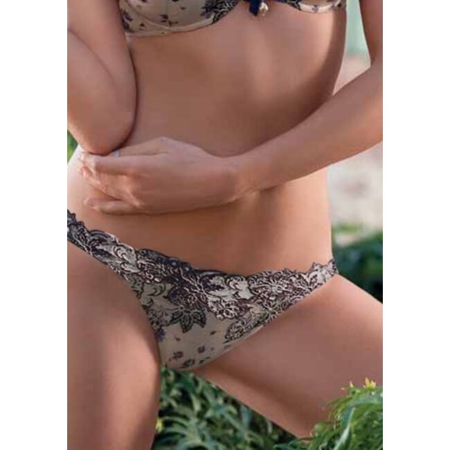 AMBRA Slip-Stampa Blu -blauw