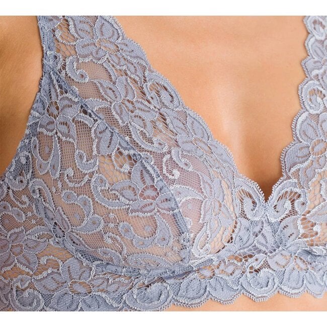 Hanro Soft·cup·bh·Moments·Lila Grijs