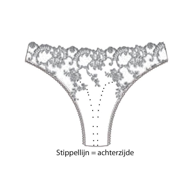 AMBRA String SILK Carminio 1740 rot