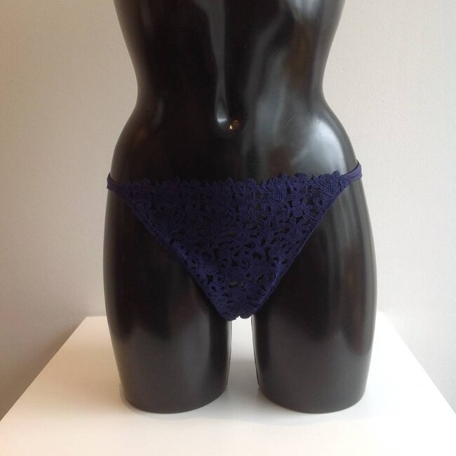 AMBRA Tanga-Petites-Fleurs-Indigo- Blauw