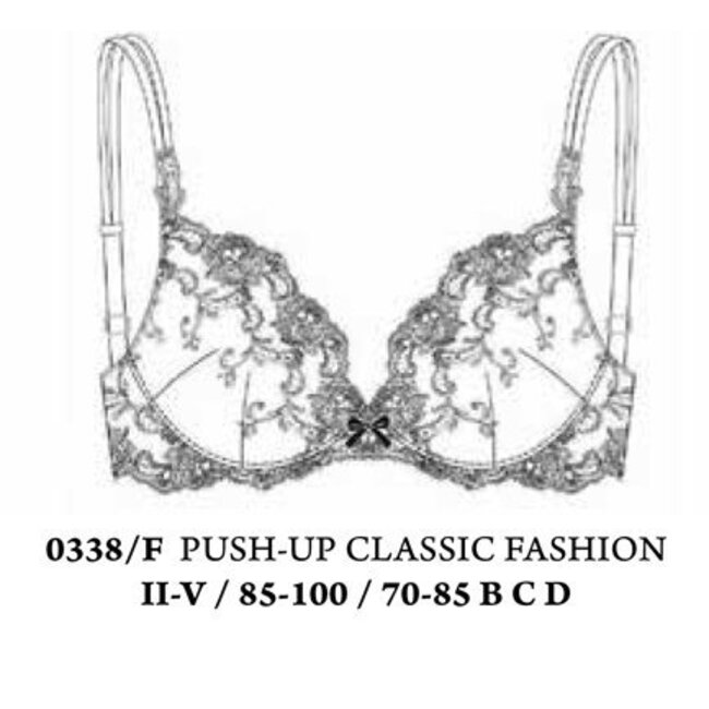 AMBRA Push up bra Platinum Fashion ivory