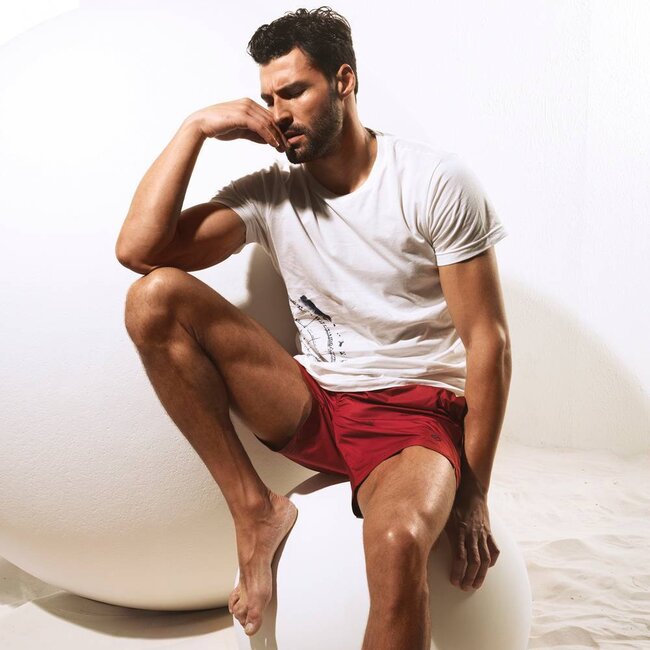 Parah Badeshort Meastrally rot