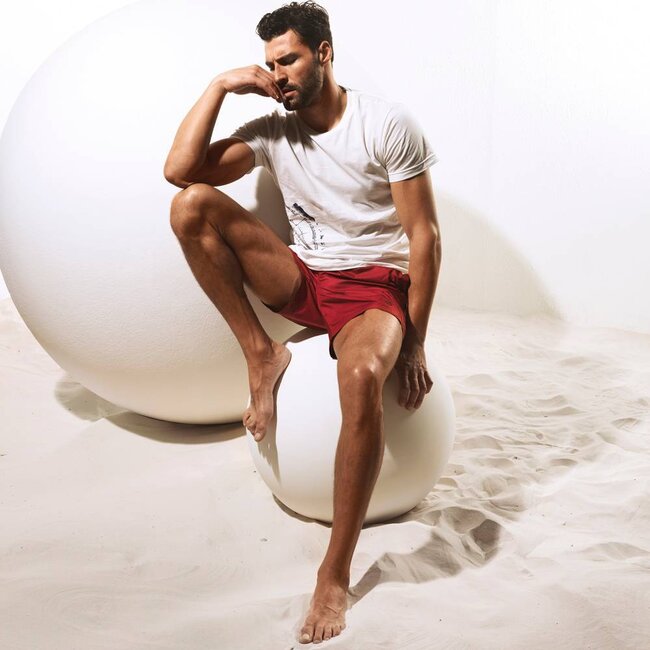 Parah Zwemshort Meastrale rood