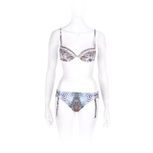 Parah Bikini·push-up bh + slip·Marrakech·Grün (multi color)