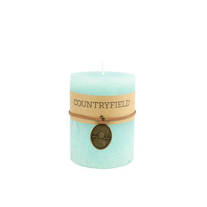 Countryfield Coulement de timbres Turquoise Ø7 cm | Hauteur 14 cm