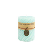 Countryfield Countryfield Stompkaars with ripple turquoise Ø7 cm | Height 7.5 cm