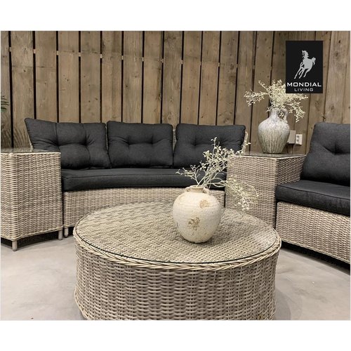 Mondial Living 6-person lounge set Colombo | Semi -Round setup