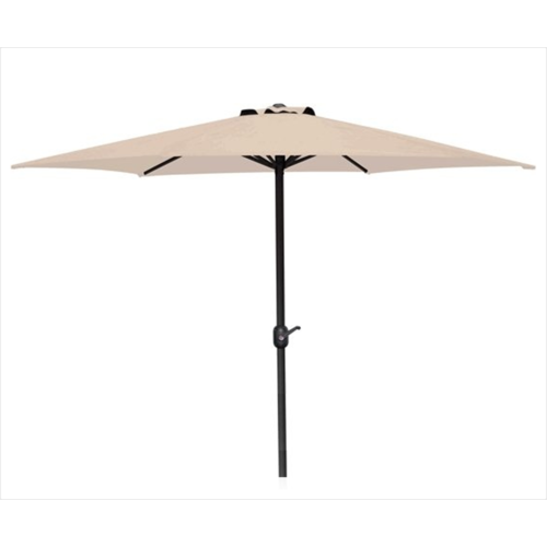 Pro Garden Parasol Creme Ø300 cm for garden and terrace | with handy mooring system