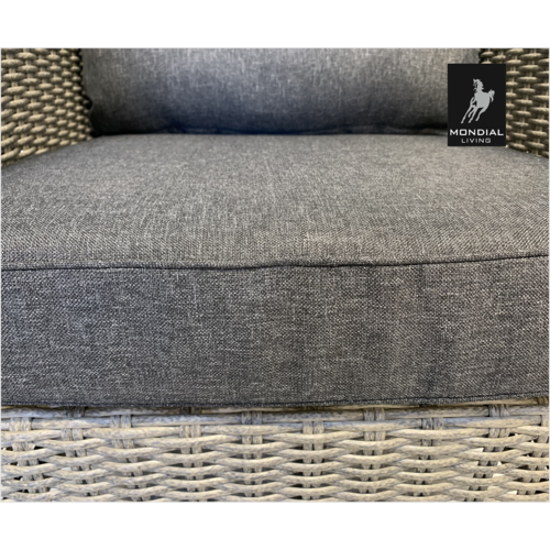 Mondial Living Nola armchair Forest Gray | Adjustable backrest
