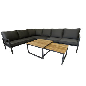 Mondial Living Set da salotto Palazzo per 6 persone | Include 2 tavolini